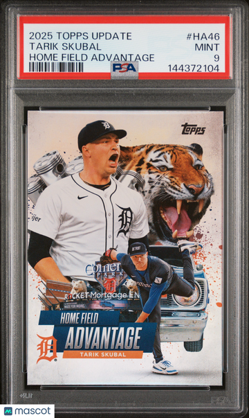 2025 Topps Update Home Field Advantage Tarik Skubal #HA46 PSA 9