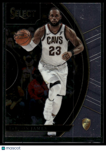 2017-18 Panini Select LeBron James #18
