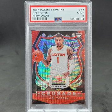 2020 prizm draft picks obi toppin rookie psa 9 crusade