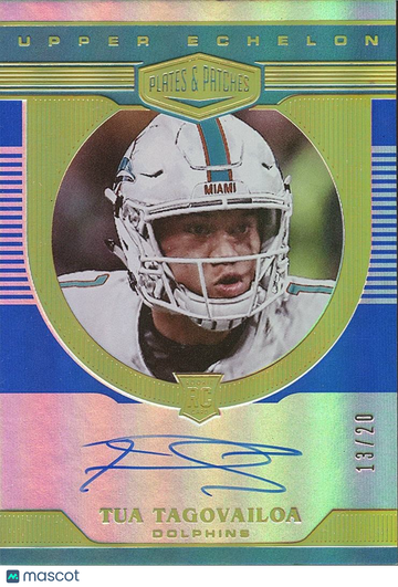 2020 Tua Tagovailoa Rookie Panini Authentic