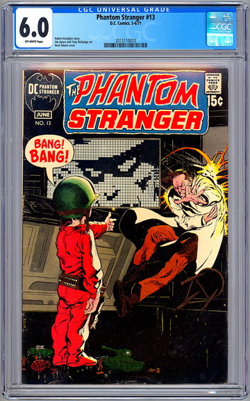 PHANTOM STRANGER #13 CGC 6.0 *CLASSIC NEAL ADAMS COVER* KANIGHER STORY 1971