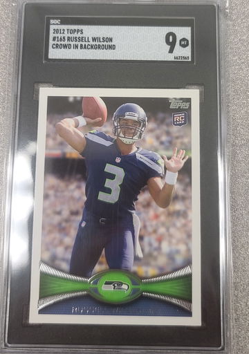 Russell Wilson 2012 Topps SGC 9