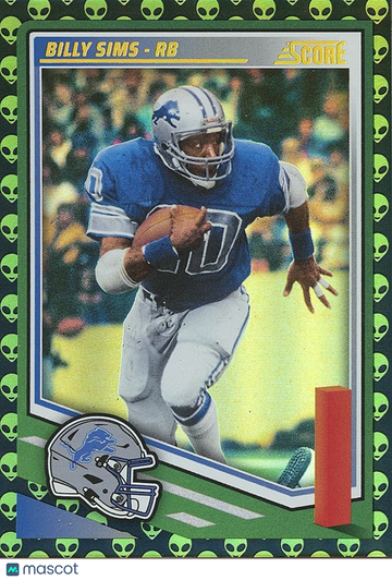 2025 Score Billy Sims #233 Score