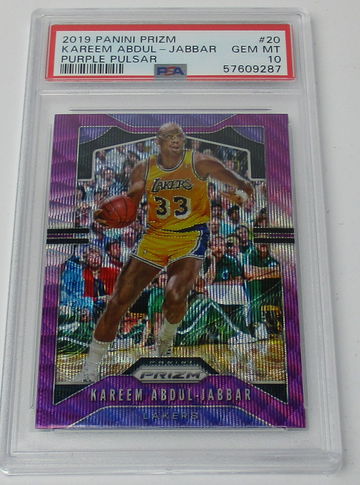 Kareem Abdul-Jabbar Purple Pulsar, PSA 10