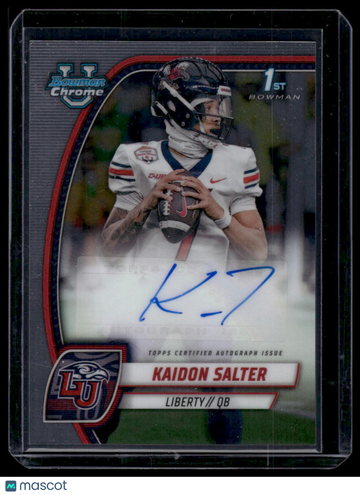 2024 Bowman University Chrome Kaidon Salter #PA-KSA Prospect Autographs AU