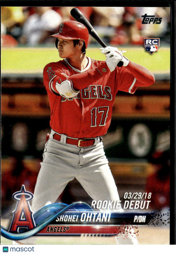 2018 Topps Update Series Shohei Ohtani #US285 RC