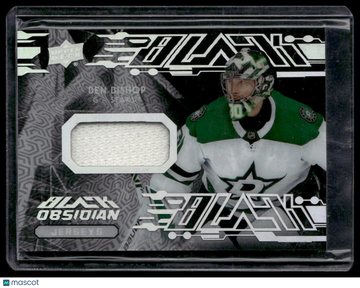 2019-20 SPx Ben Bishop #OJ-BE UD Black Obsidian Jerseys MEM