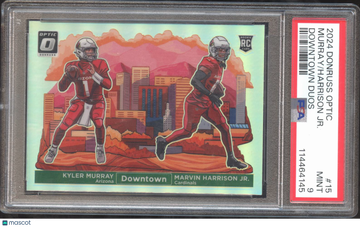 2024 Panini Donruss Optic Downtown Kyler Murray Marvin Harrison Jr. #15 RC