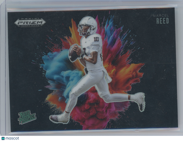 2025 Panini Prizm Draft Picks Rated Prospect Marcel Reed #7 Color Blast