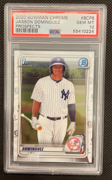 2020 Jasson Dominguez Bowman Chrome