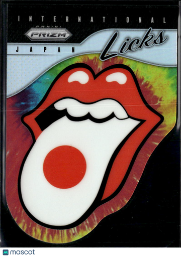 2025 Panini Prizm The Rolling Stones International Licks The Rolling Stones 47/49 #5