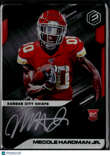 Mecole Hardman Jr. 2019 Panini Elements RC Auto /5 Kansas City Chiefs