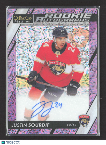2024 O-Pee-Chee Platinum Justin Sourdif #R-SO Violet Pixels /99