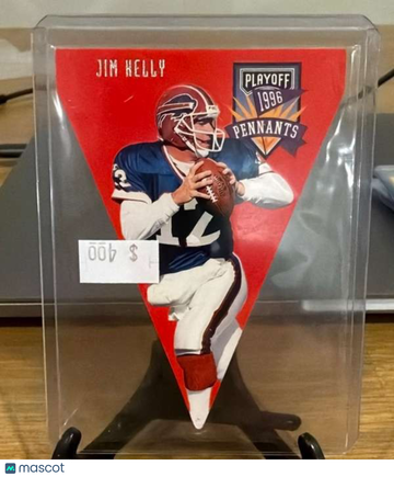 1996 Playoff Contenders - Pennants Jim Kelly #12