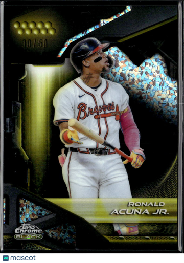 2024 Topps Chrome Black Ronald Acuña Jr. #3 /50
