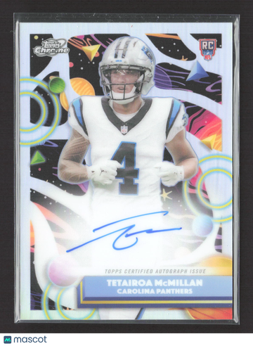 2025 Topps Chrome Tetairoa McMillan #CCA-TMC RC Auto