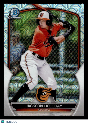 2023 Bowman Chrome Jackson Holliday #BCP-20 Mojo Refractor