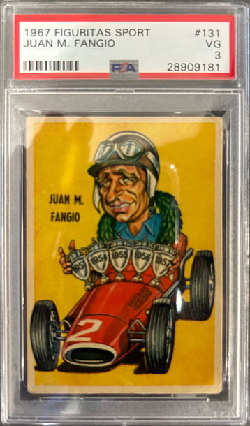 1967 Figuritas Sport Juan M. Fangio 