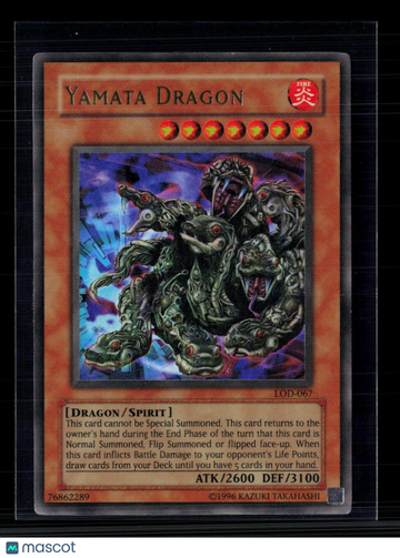 2003 Yu-Gi-Oh! Legacy of Darkness Yamata Dragon 1st Edition