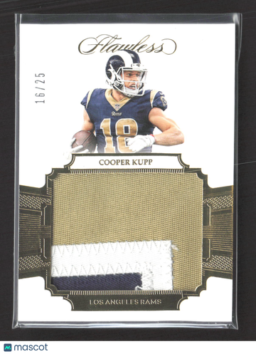 2018 Panini Flawless Cooper Kupp #RP-CK /25 Patch