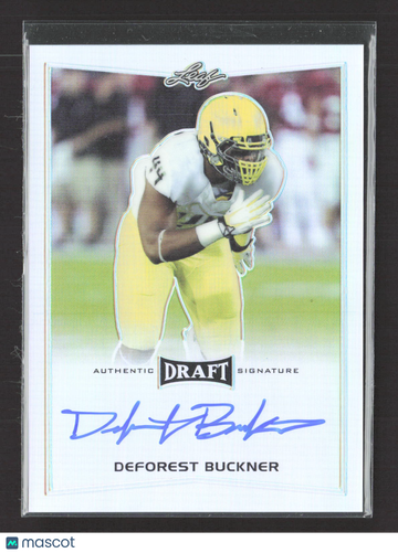 2016 Leaf Draft DeForest Buckner #BA-DFB