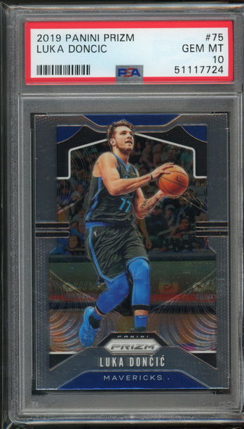 2019 Prizm Luka Doncic PSA 10 