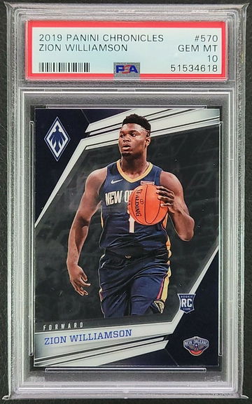 2019 Chronicles Phoenix Zion Williamson PSA 10