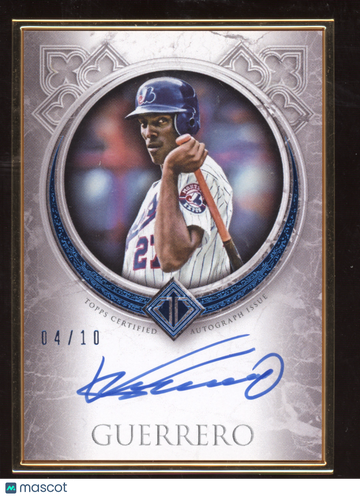 1998 Topps Tier One Vladimir Guerrero #TCA-VGU /10