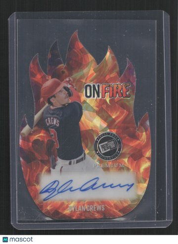 2024 Press Pass Premium Baseball DYLAN CREWS #OF-DC1 DIECUT /10 ,DC,SP,