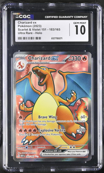 2023 Scarlet & Violet #183/165 Charizard ex Ultra Rare - Holo CGC 10