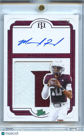 2025 Marcel Reed Patch Panini Authentic