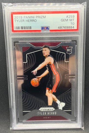 Tyler Herro 2019 Prizm PSA 10 Rookie