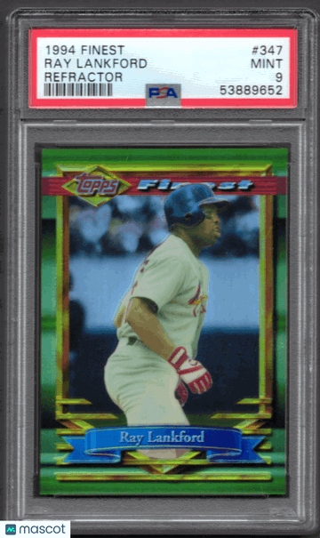 1994 Finest Ray Lankford #347 Refractor PSA 9