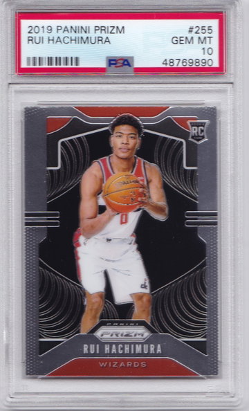 Rui Hachimura 2019 Prizm PSA 10