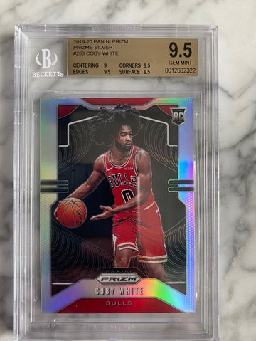 Coby White Prizm Silver