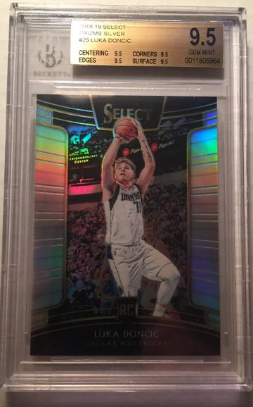 Luka Doncic Silver Select 