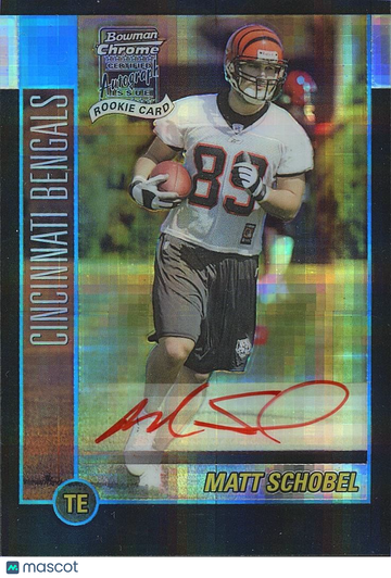 2002 Bowman Chrome Matt Schobel Base Set