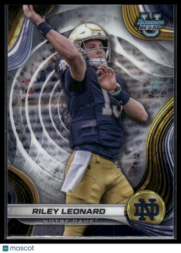 2024 Bowman University Best Riley Leonard #29