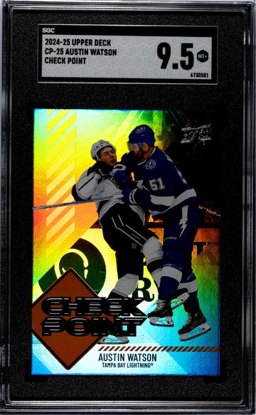 2024 Upper Deck Check Point Austin Watson #CP-25 SGC 9.5