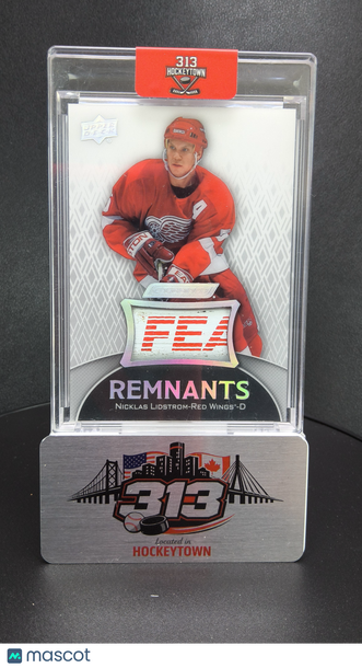 2023 Upper Deck Engrained Remnants Nicklas Lidstrom #R-NL