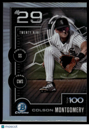 2025 Bowman Colson Montgomery #BTP-29 Bowman Scouts Top 100