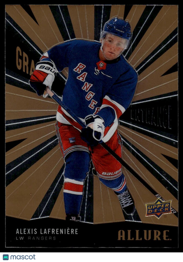 2020-21 Upper Deck Allure Alexis Lafreniere #GE-25 Grand Entrance
