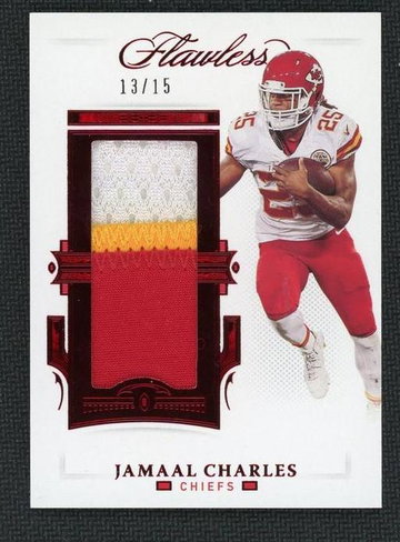 2021 Panini Flawless Jamaal Charles /15 Chiefs
