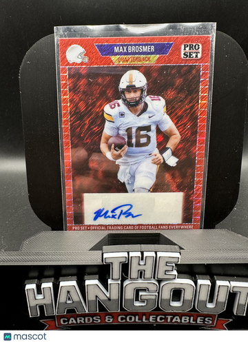 2024 Leaf Pro Set Max Brosmer #89A-MB1 Red