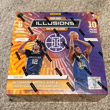 2020-21 Panini Illusions Basketball Mega Box Brand New Sealed