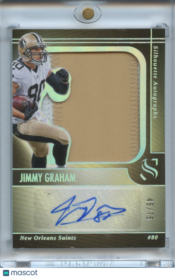 2025 Jimmy Graham Patch Panini Authentic