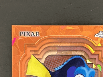 Disney Dory 2024 Chrome Trading Card Orange Sapphire #107