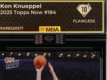 2025 Topps Now Kon Knueppel #184 MBA 10
