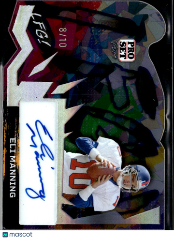 Eli Manning 2024 Leaf Pro Set Pure Auto Mosaic /10 New York Giants