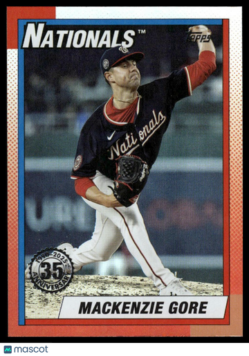 2025 Topps Update MacKenzie Gore #U90-20 1990 Topps Baseball 35th Anniversary
